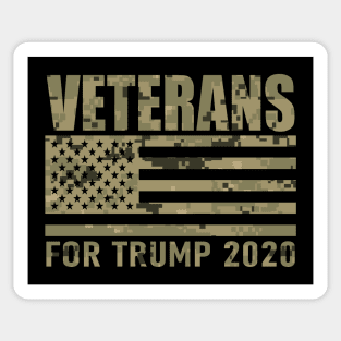 Veterans For Trump Sticker